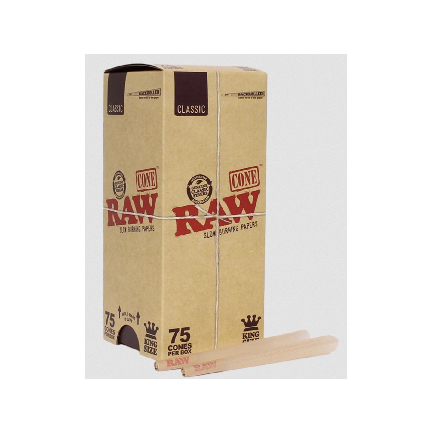 Raw Classic Cones 1 1/4 75CT