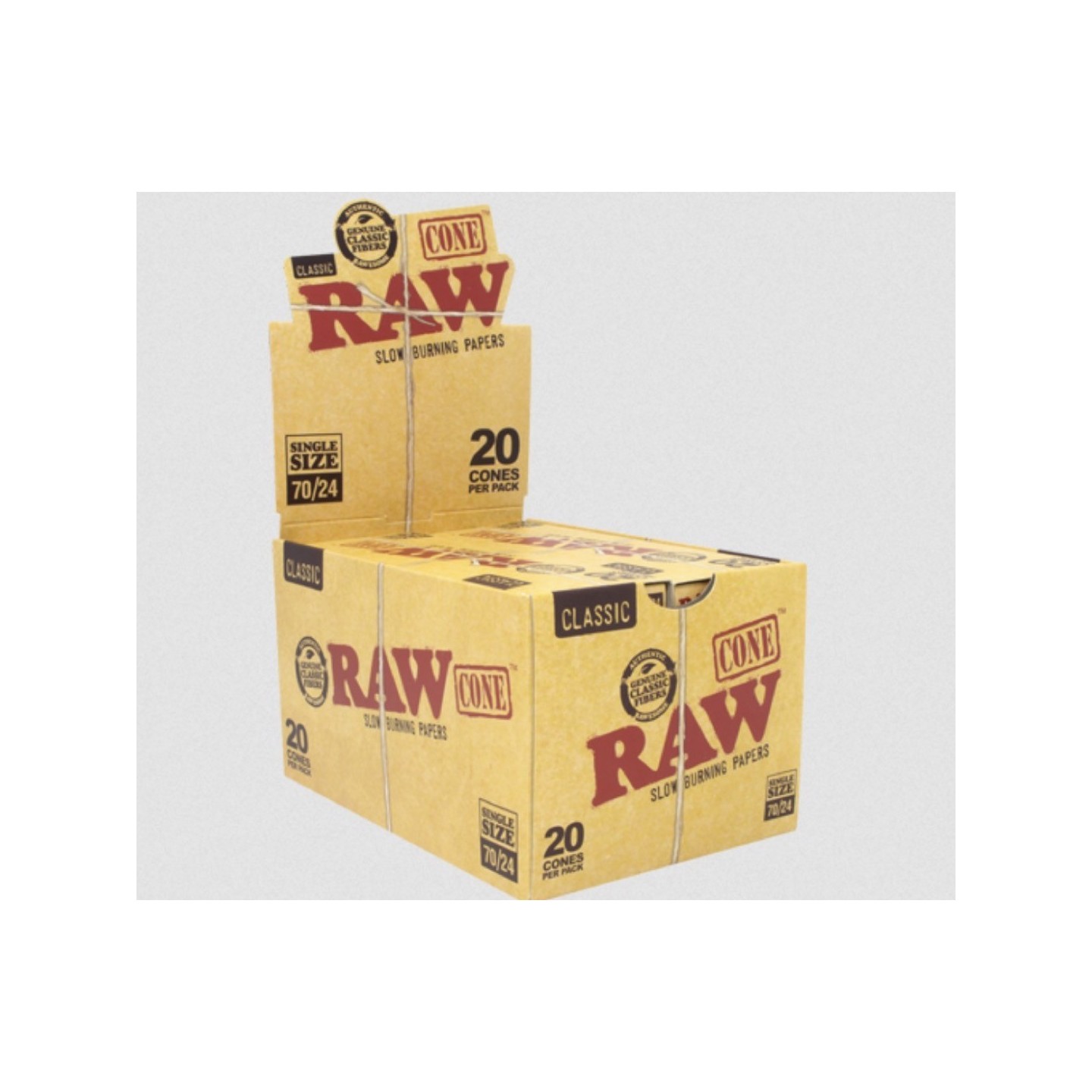 Raw Cone 70/30 20CT-12PK