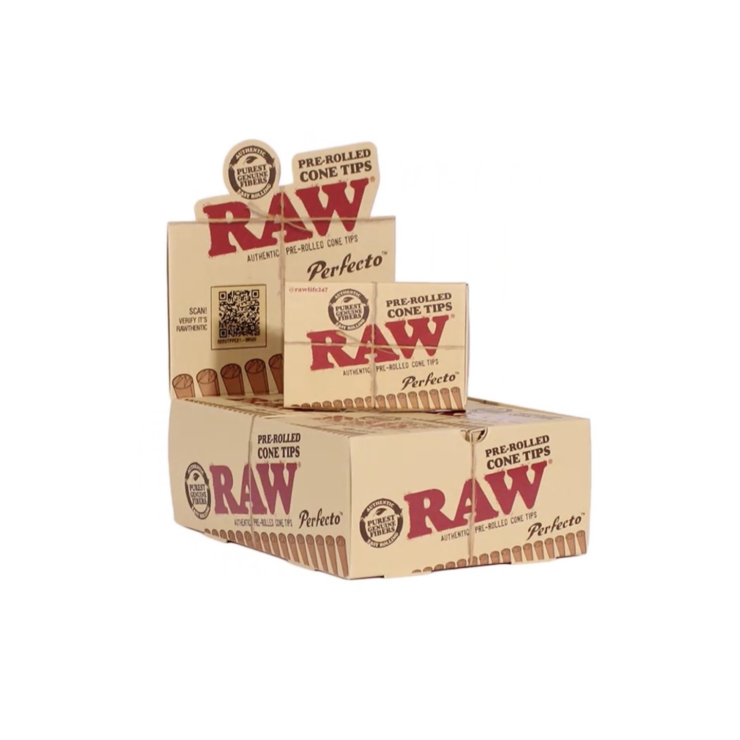 Raw Perfecto Cone Tips 32CT/20PK