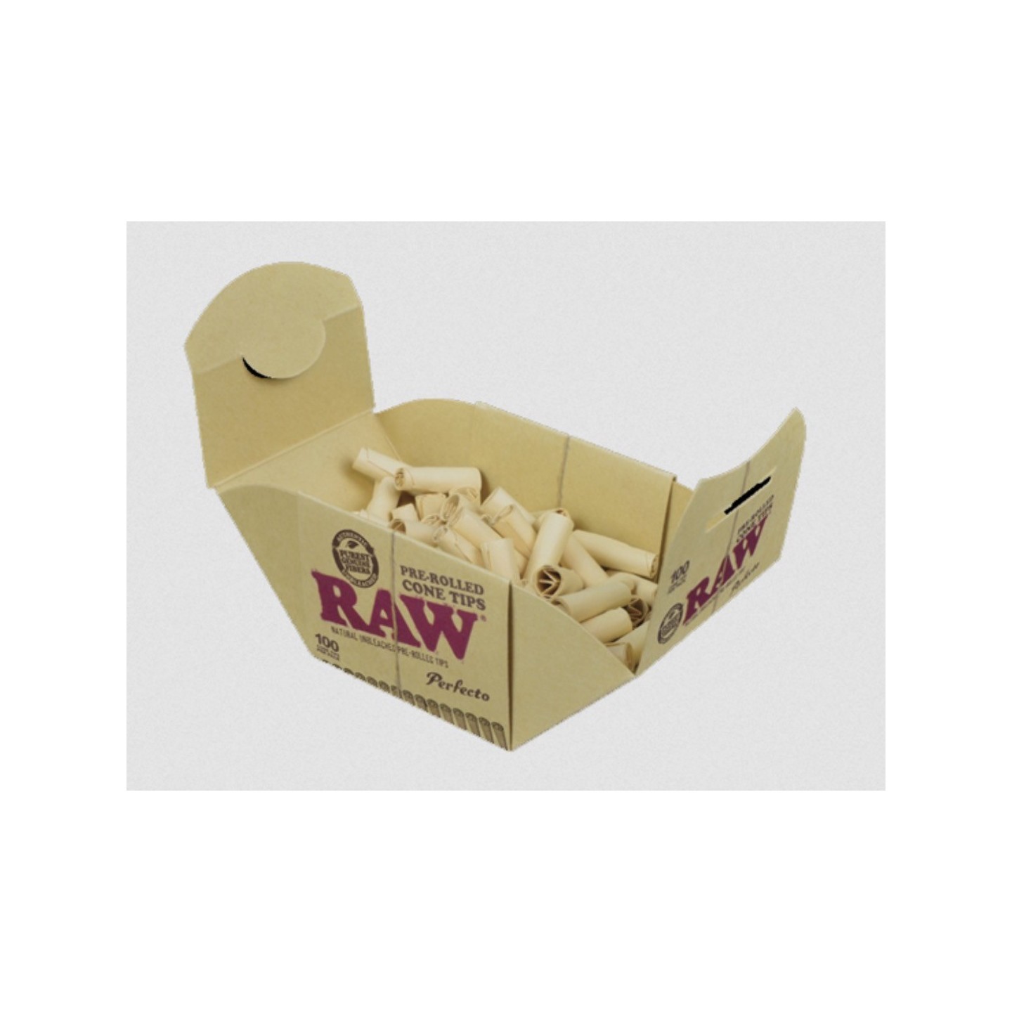 Raw Perfecto Pre-Rolled Cone Tips 100CT
