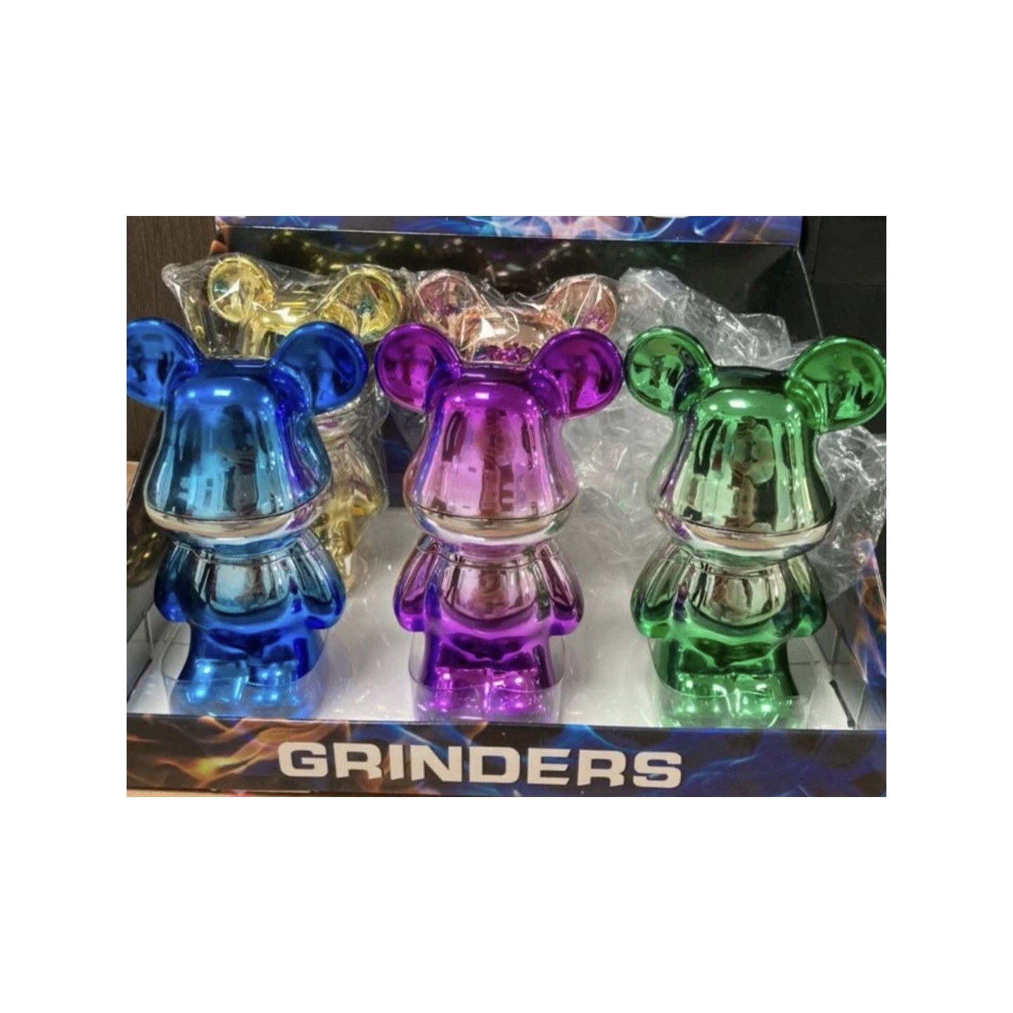 Teddy Bear Grinder 63MM 3Parts (D1016)