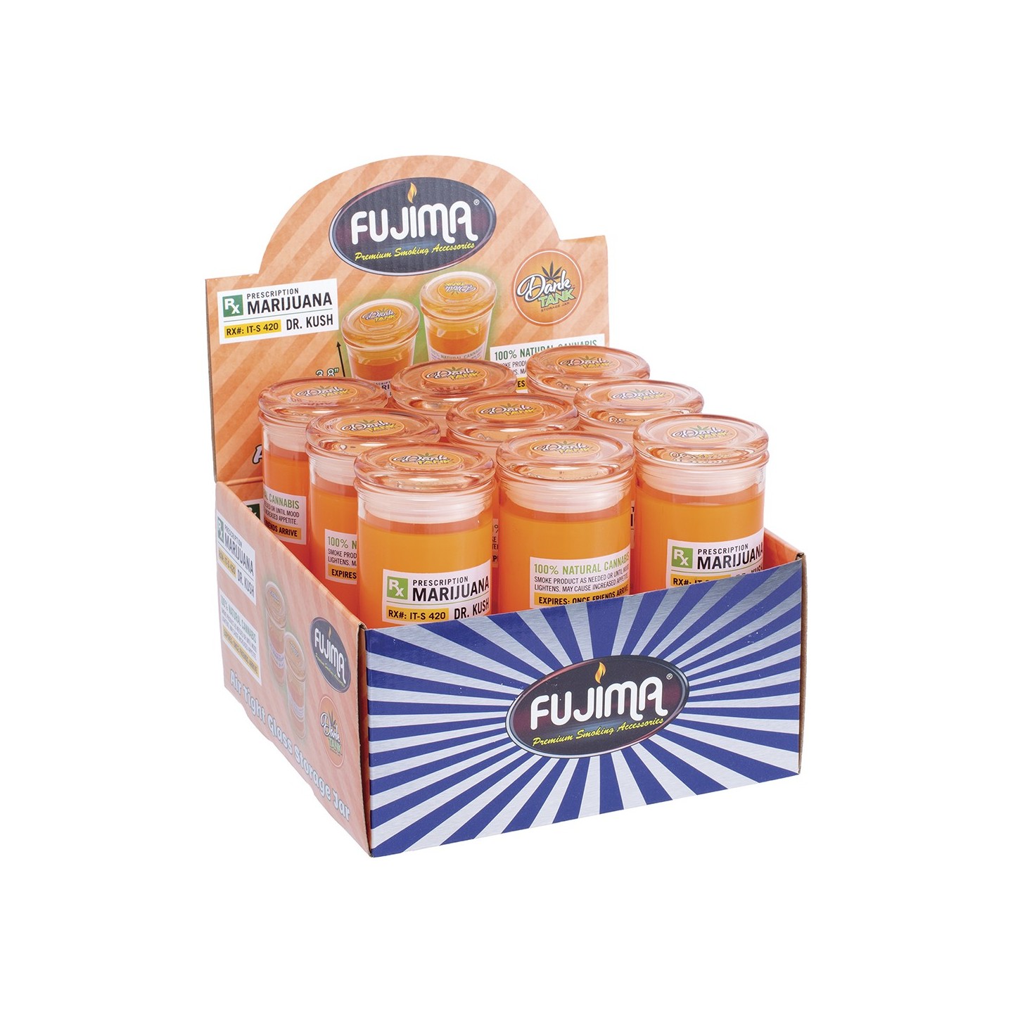 Double Glass Storage 9CT (GJD11)