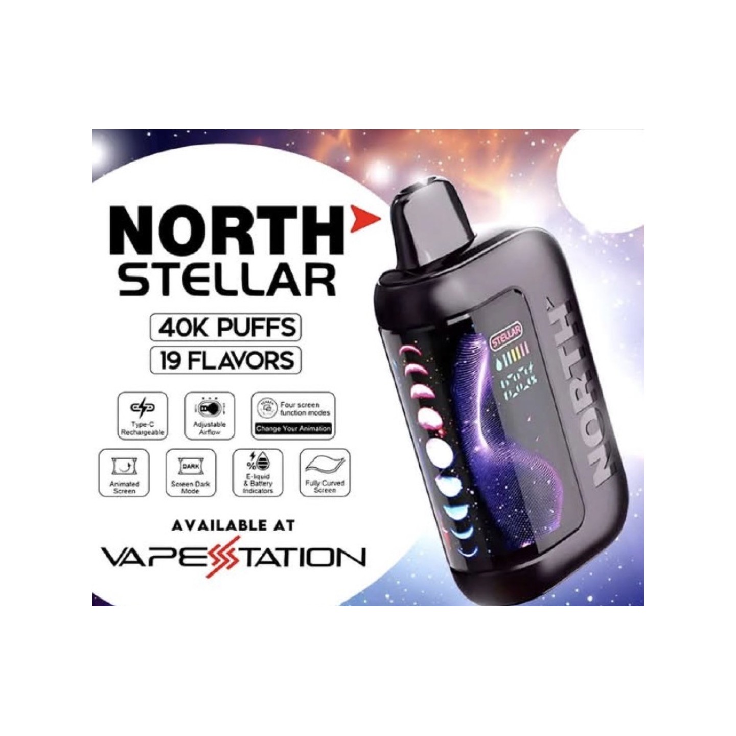 North Stellar 40K 20ML 5PK