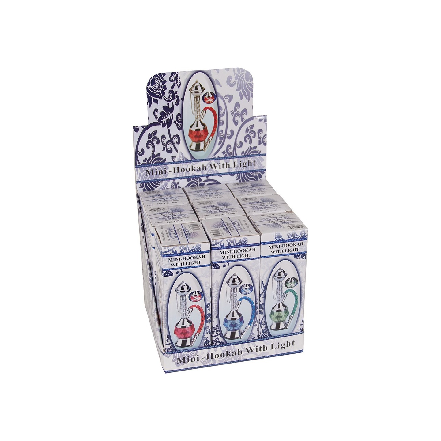 Mini Hookah W/ Light (HK27) 1PC