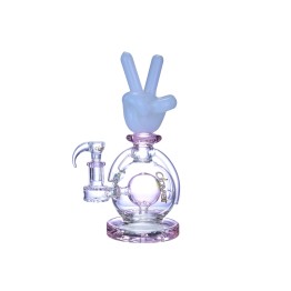 Glass PEACE HAND WP (WPD-413)