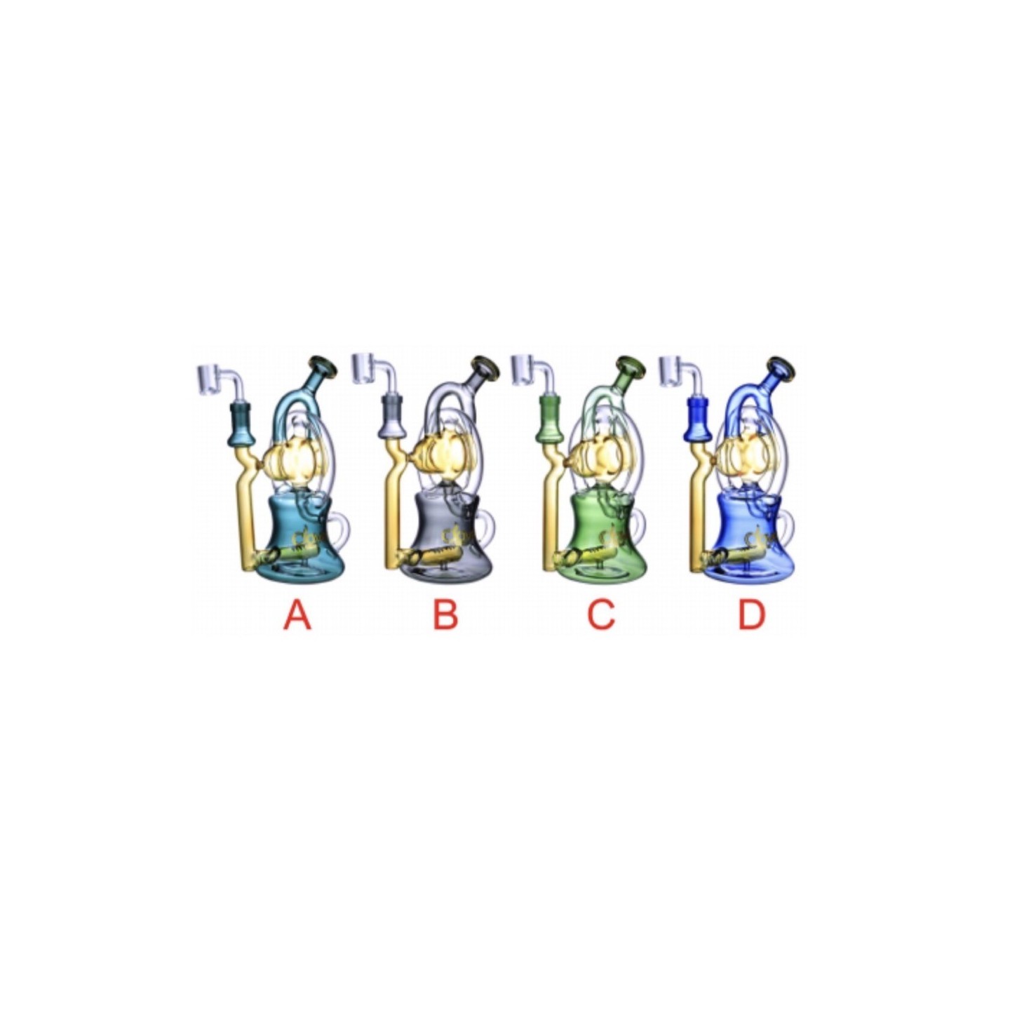 Glass Water Pipe WPE-581