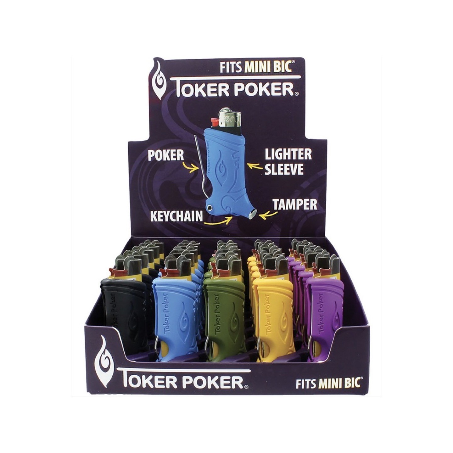 Toker Poker - Mini BIC 25CT (TK25M)