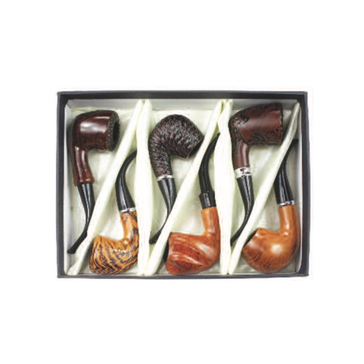 Nirvana Wooden Look Mix Pipes 6CT (GS30358)