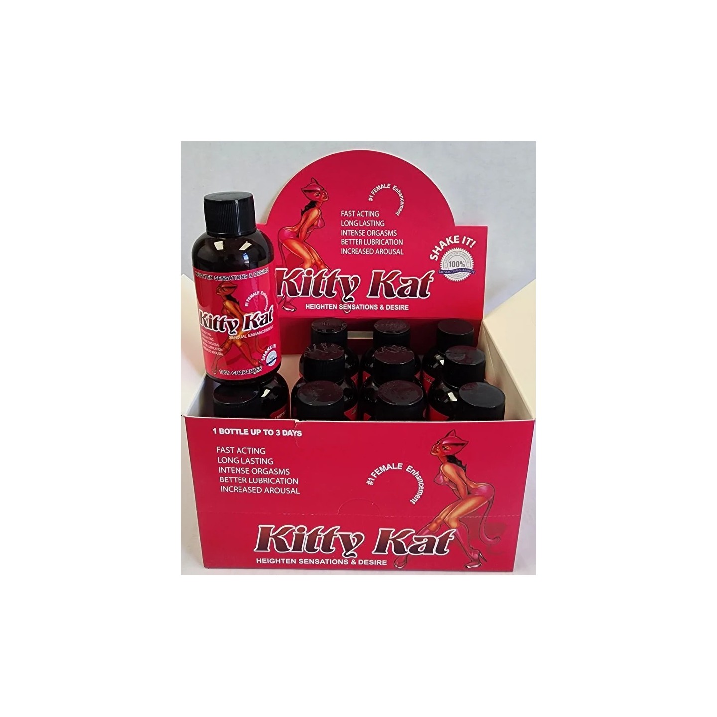 Kitty Kat Shots 12pk Woman Enhancement