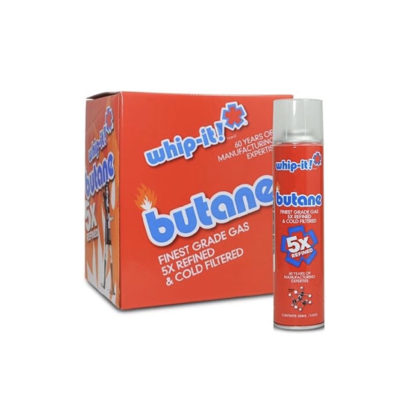 Whip-It! Butane 300ML (RED) 12CT