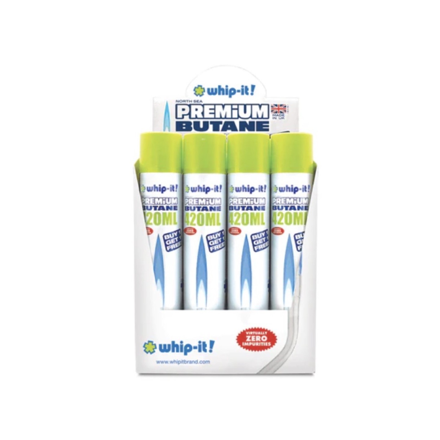 Whip-It! Butane BOGO Free 420ML