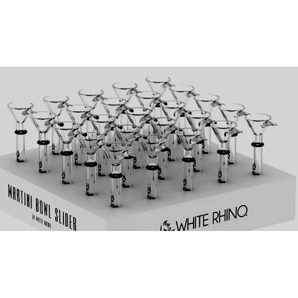 White Rhino Martini Bowl Silder 25CT White Rhino Martini Bowl Silder 25CT