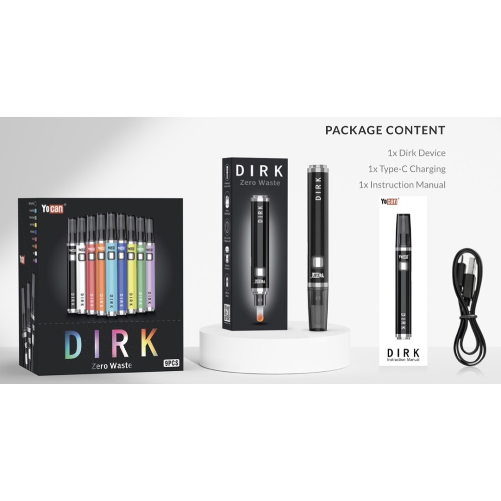 Yocan Dirk Batteries 9PK Yocan Dirk Batteries 9PK