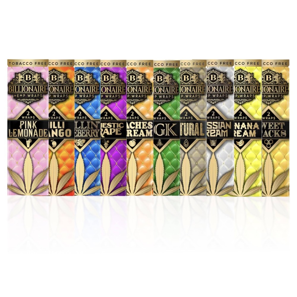 Billionaire Hemp Wrap 2/25PK
