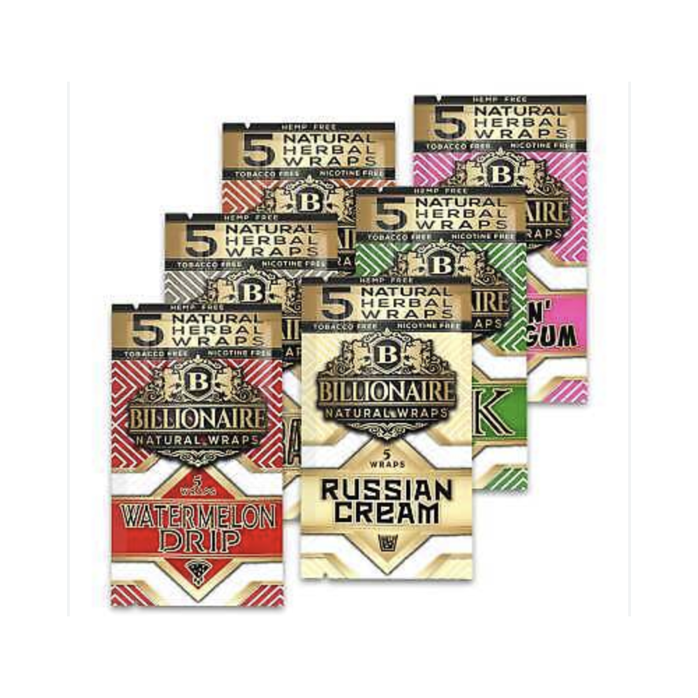 Billionaire Tea Leaf Wrap 25PK