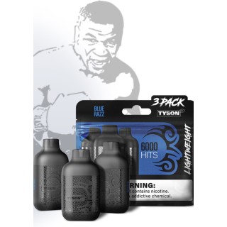 Tyson Light Weight 6K Puffs 3CT-10PK