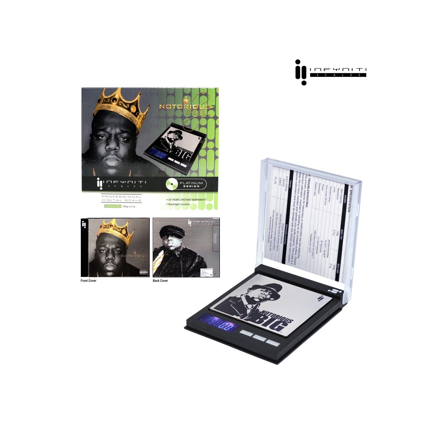 BIG CD Scale 100G X 0.01G