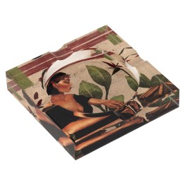 Crystal Ashtray CR-91-HDEL