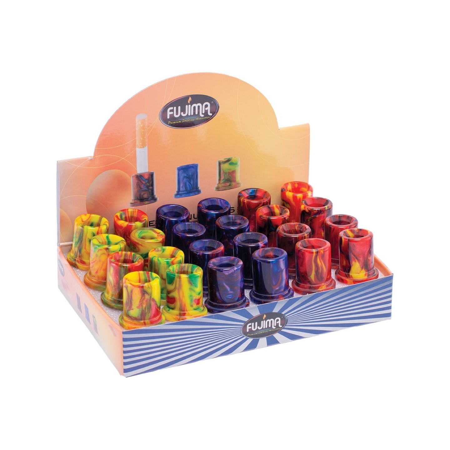 Cig Snuffer Colored 24CT CS129