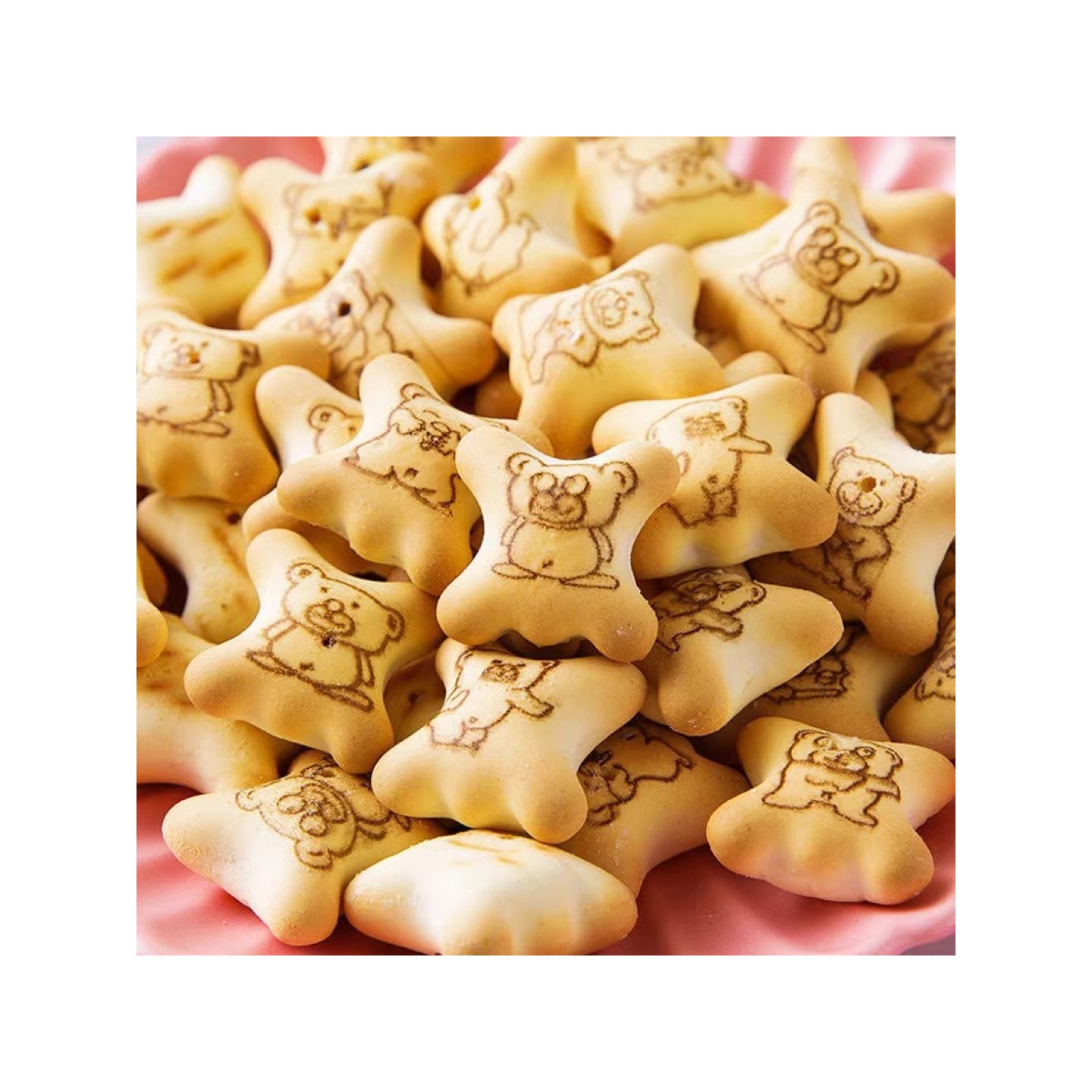 Filling Biscuit Candy Strawberry Case 1PK