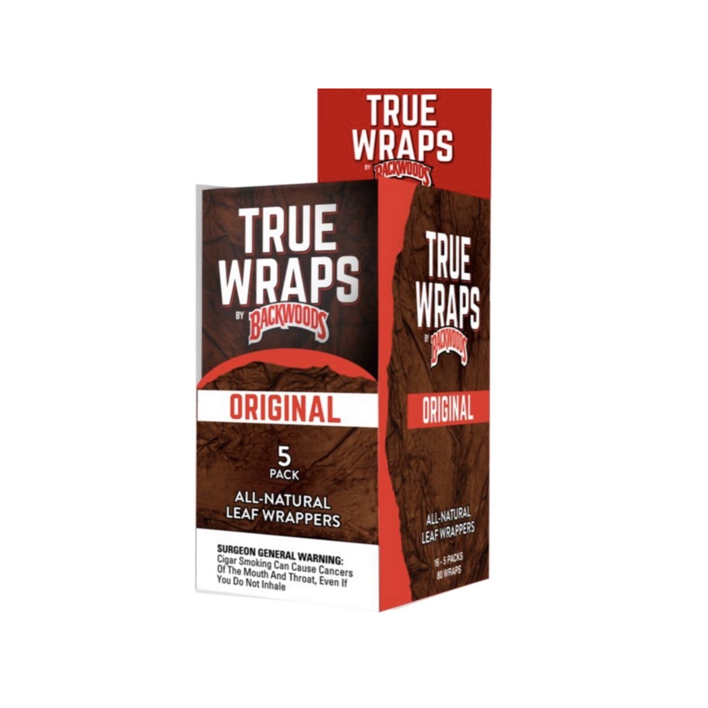 Backwoods True Wraps Aromatic 16-5PKS