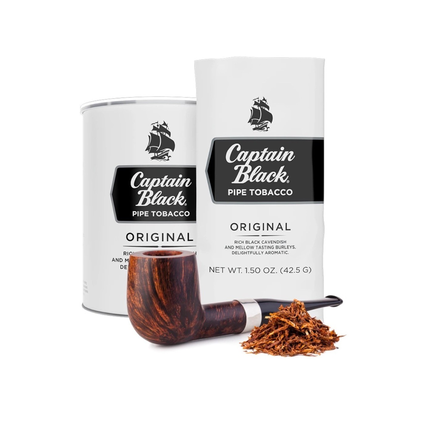 Captain Black Pipe Tobacco 5PK