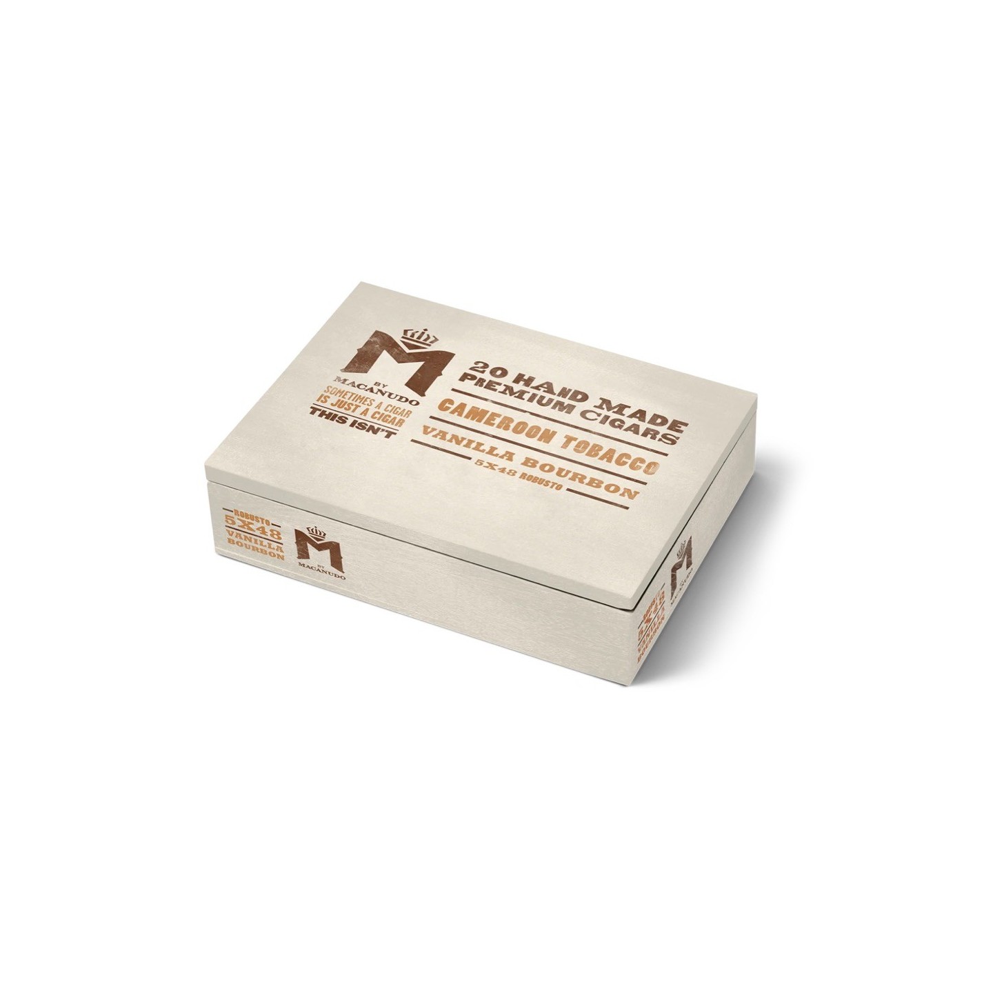 Macanudo M Vanilla Bourbon Robusto 20/BX