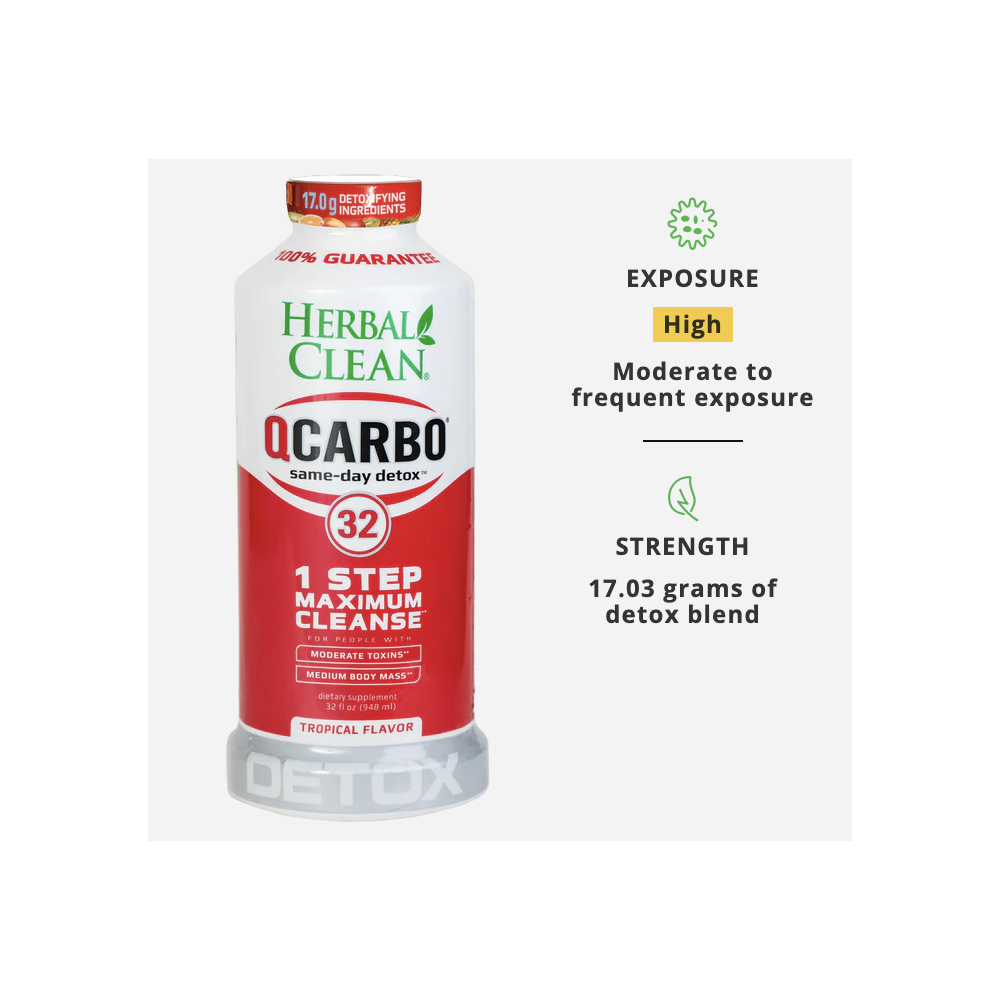 Herbal Clean QCARBO Liquid Detox