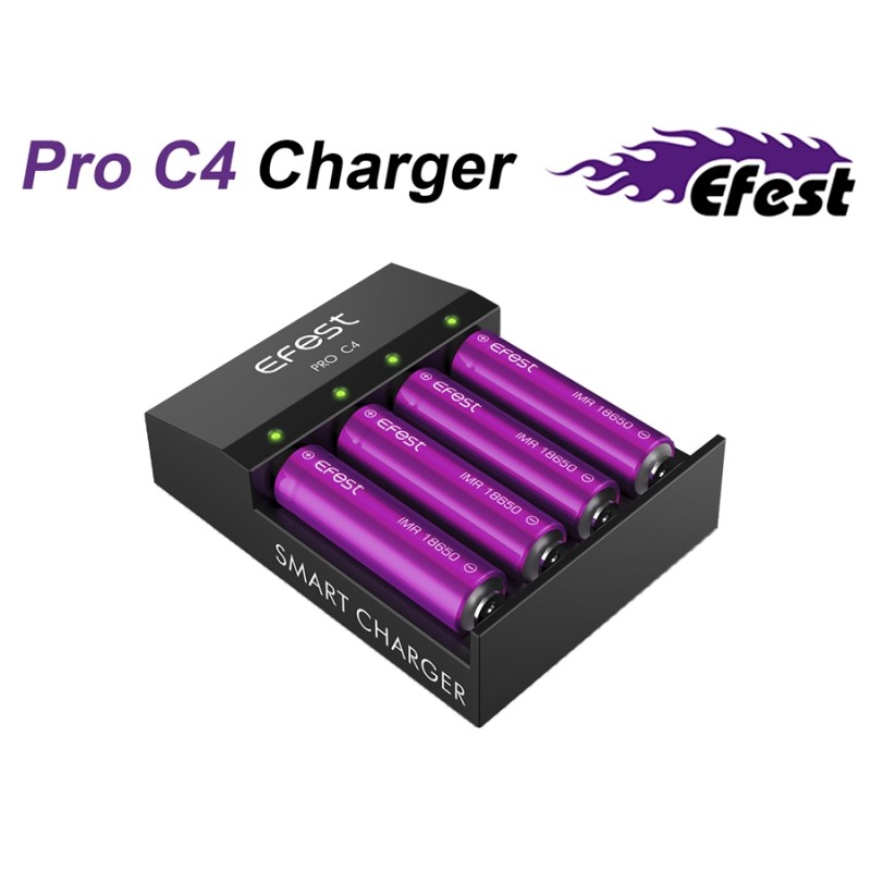 Efest Pro C4 Charger Efest Pro C4 Charger