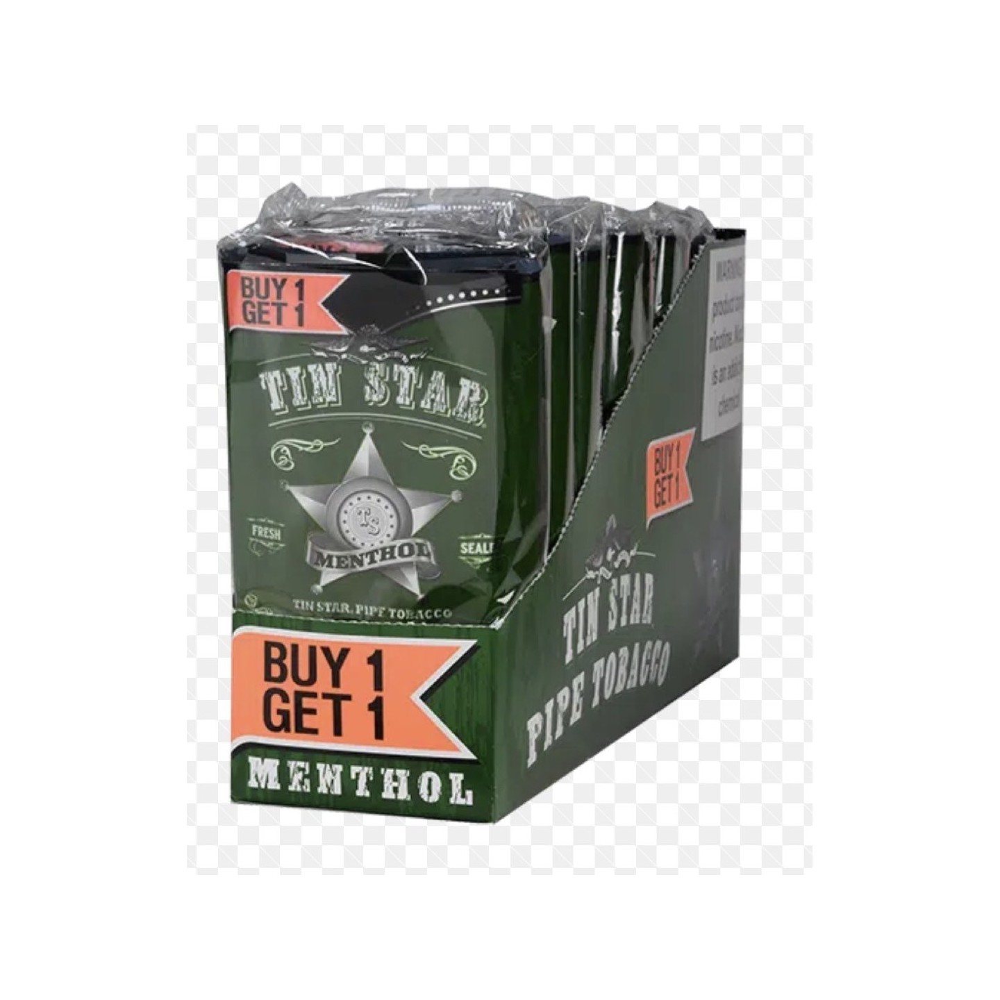 Tin Star Pipe Tobacco Pouches