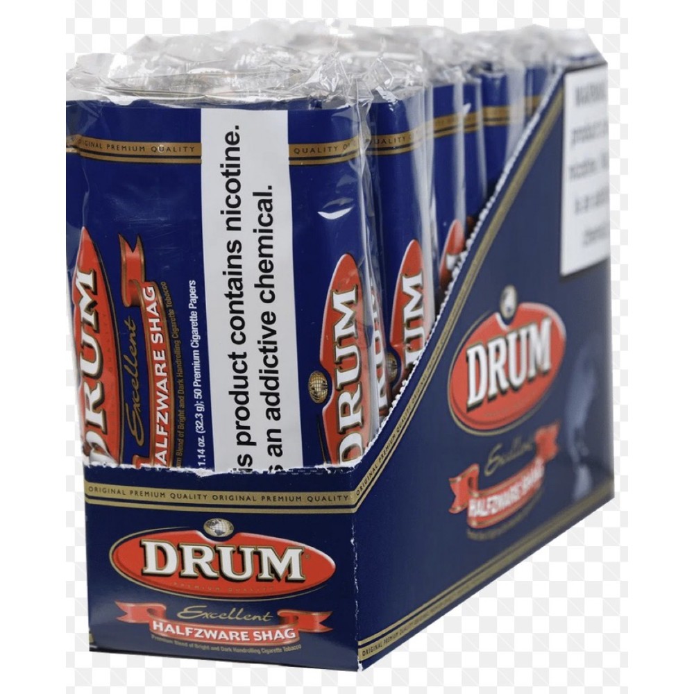 Drum Halfzware Shage Pipe Tobacco