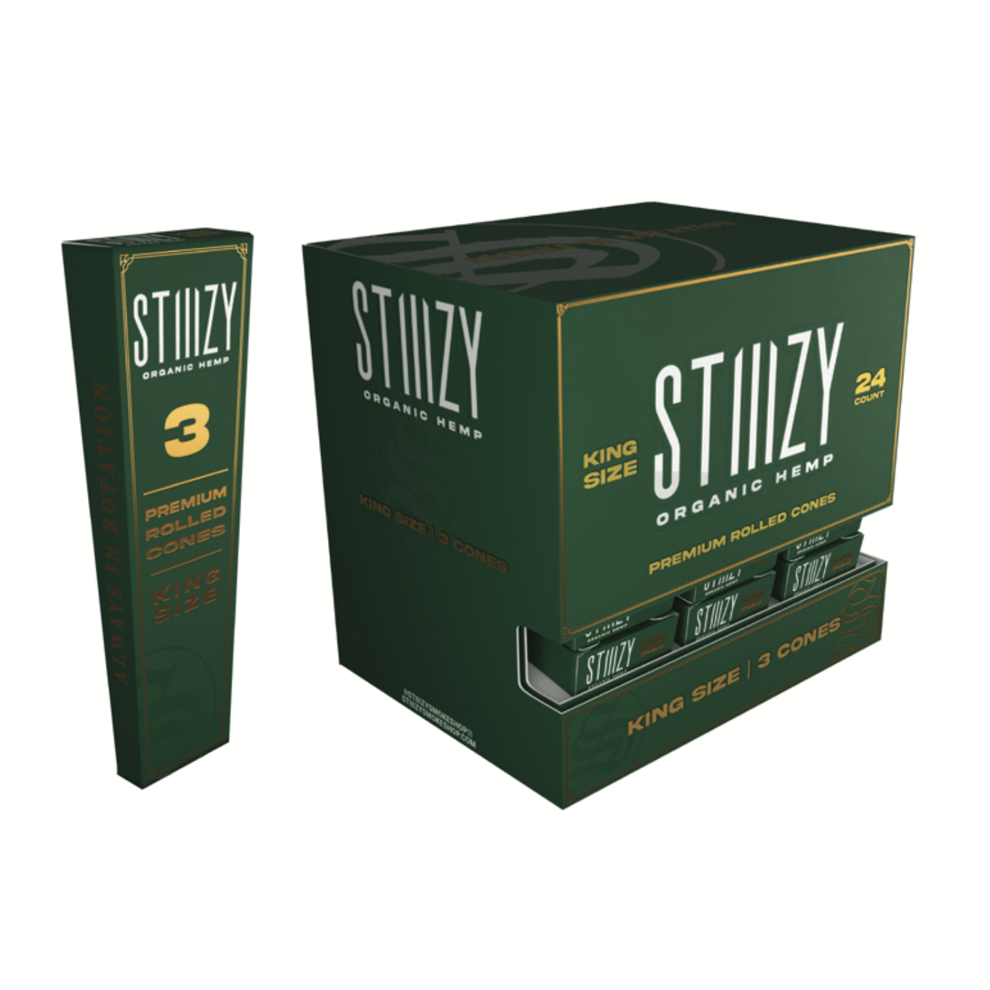 STIIIZY Cones King Size 24CT