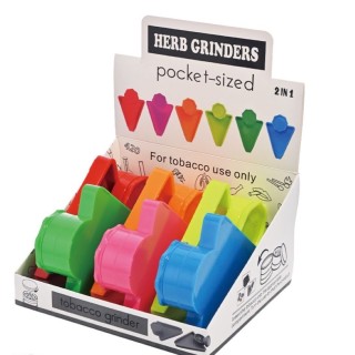 Herb Grinders Pocket-Sized 6PK DK4020