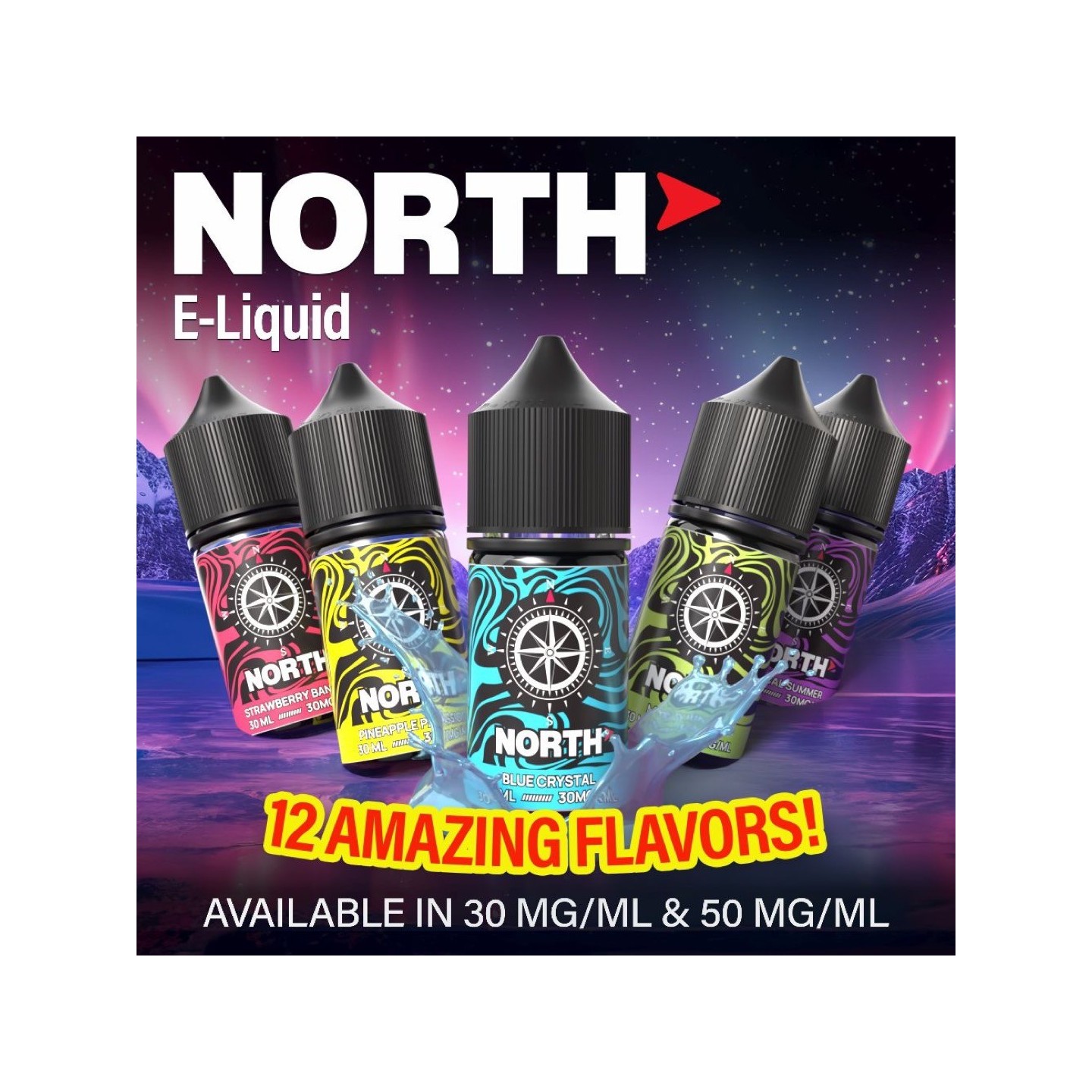 North Salt Nic 30ML 1PC