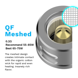 QF Meshed Coil 3PK