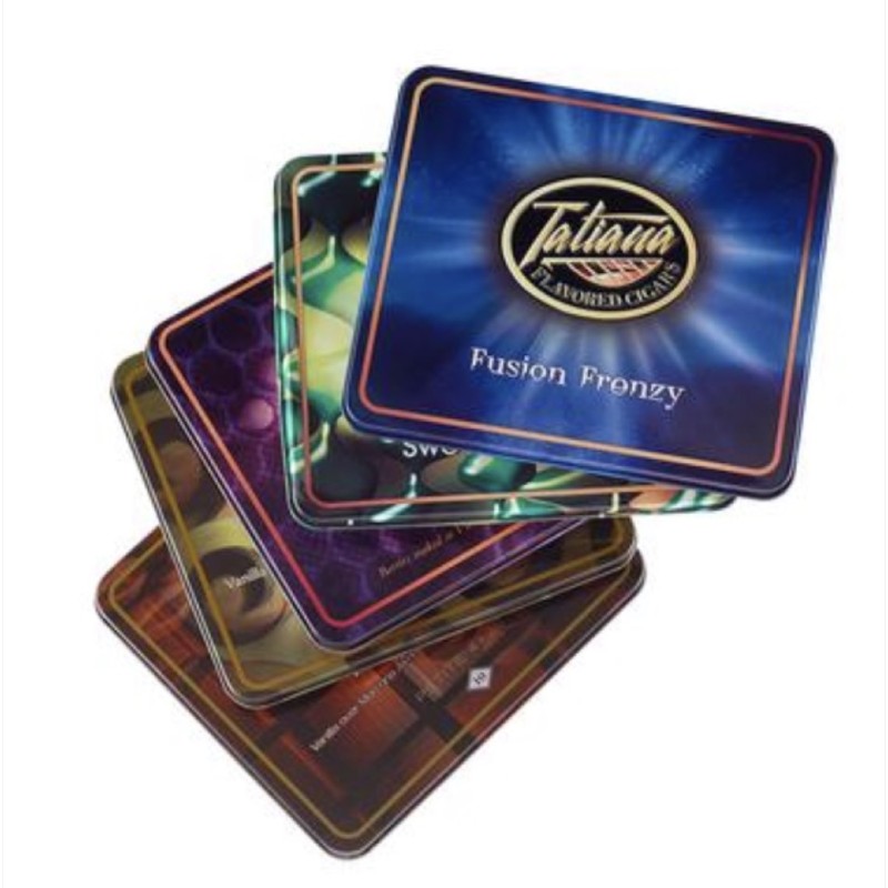 Tatiana Petite Tins 5/10PK 50CT Tatiana Petite Tins 5/10PK 50CT