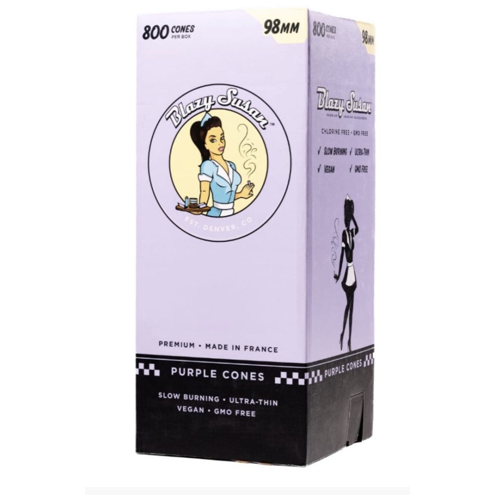Blazy Susan Purple Cones 98MM 800CT