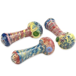 Glass HandPipe Nepal 20/JAR (MIX)