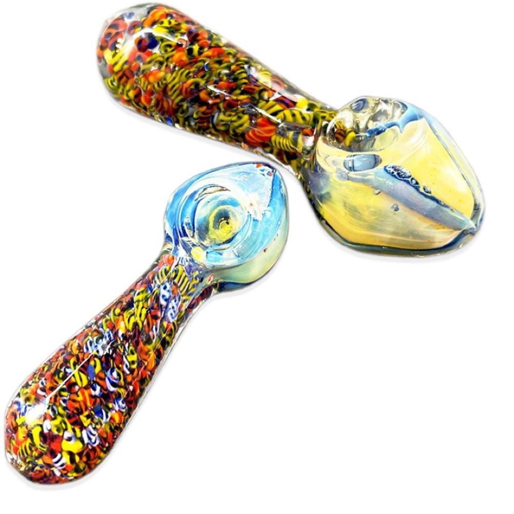Glass HandPipe Nepal NO2 20/JAR (MIX)