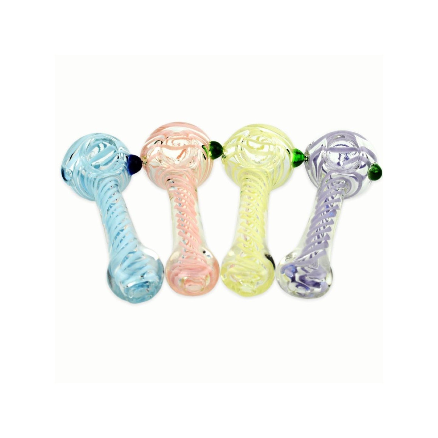 Glass HandPipe Nepal NO3 25/JAR (MIX)