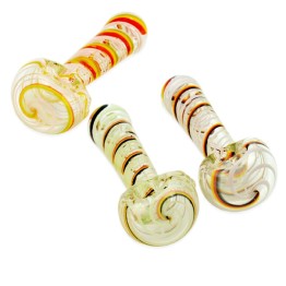 Glass HandPipe Nepal NO3 25/JAR (MIX)