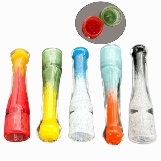 Glass Chillum Nepal NO4 30/JAR (MIX)