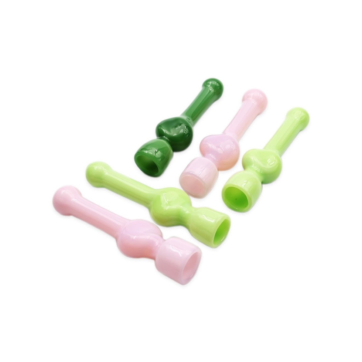 Glass Chillum Nepal NO5 30/JAR (MIX)