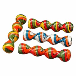 Glass Chillum Nepal NO5 30/JAR (MIX)