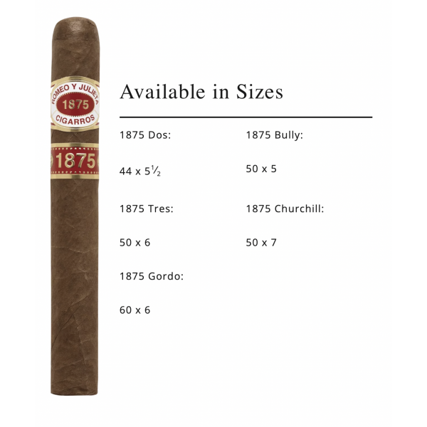 1875 Romeo Y Julieta 15/Box (Red BX)