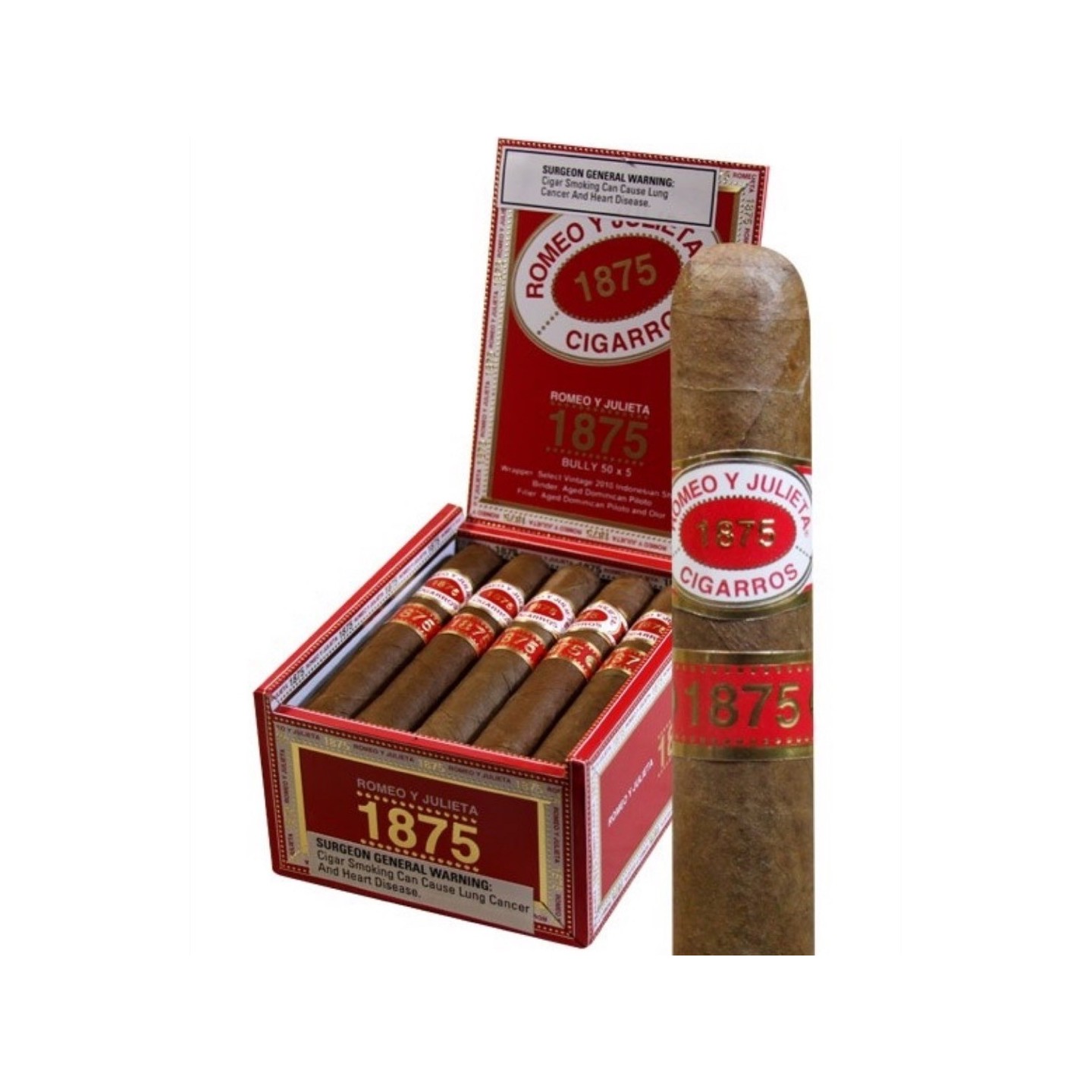 1875 Romeo Y Julieta 15/Box (Red BX)