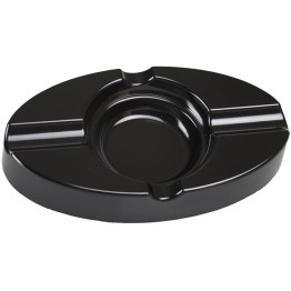 Black Oval Cigar Ashtray A112