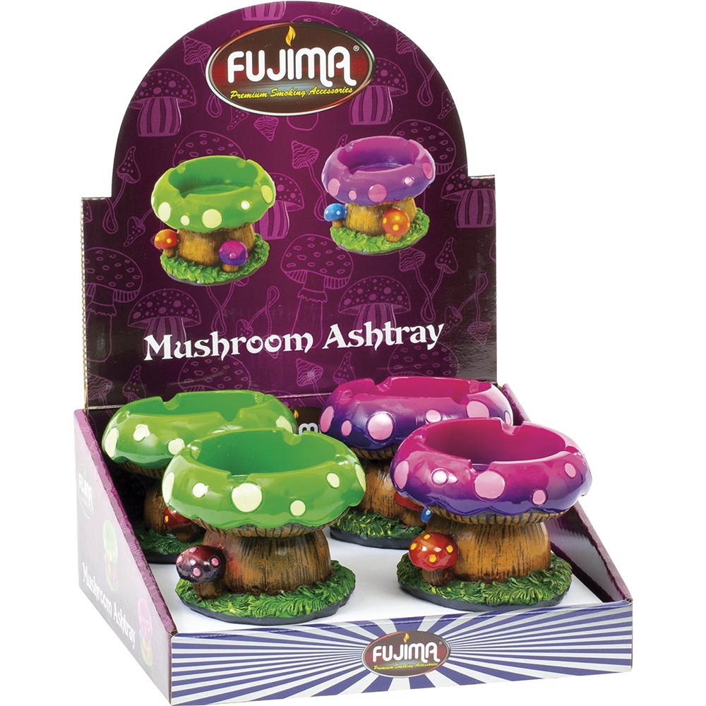 Green & Purple Mushroom 4CT (LT404)