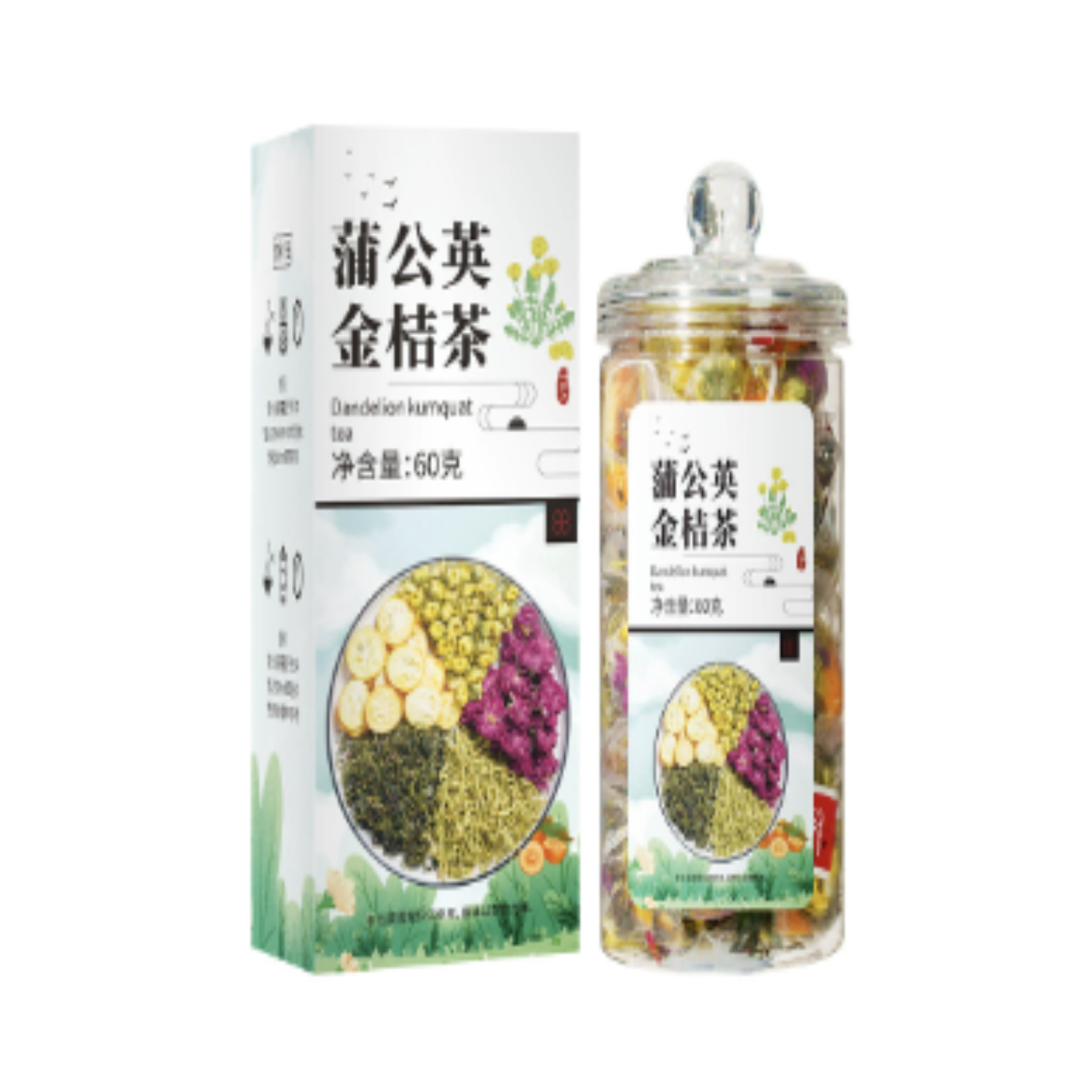 Dandelion Kumquat Tea 1/bx