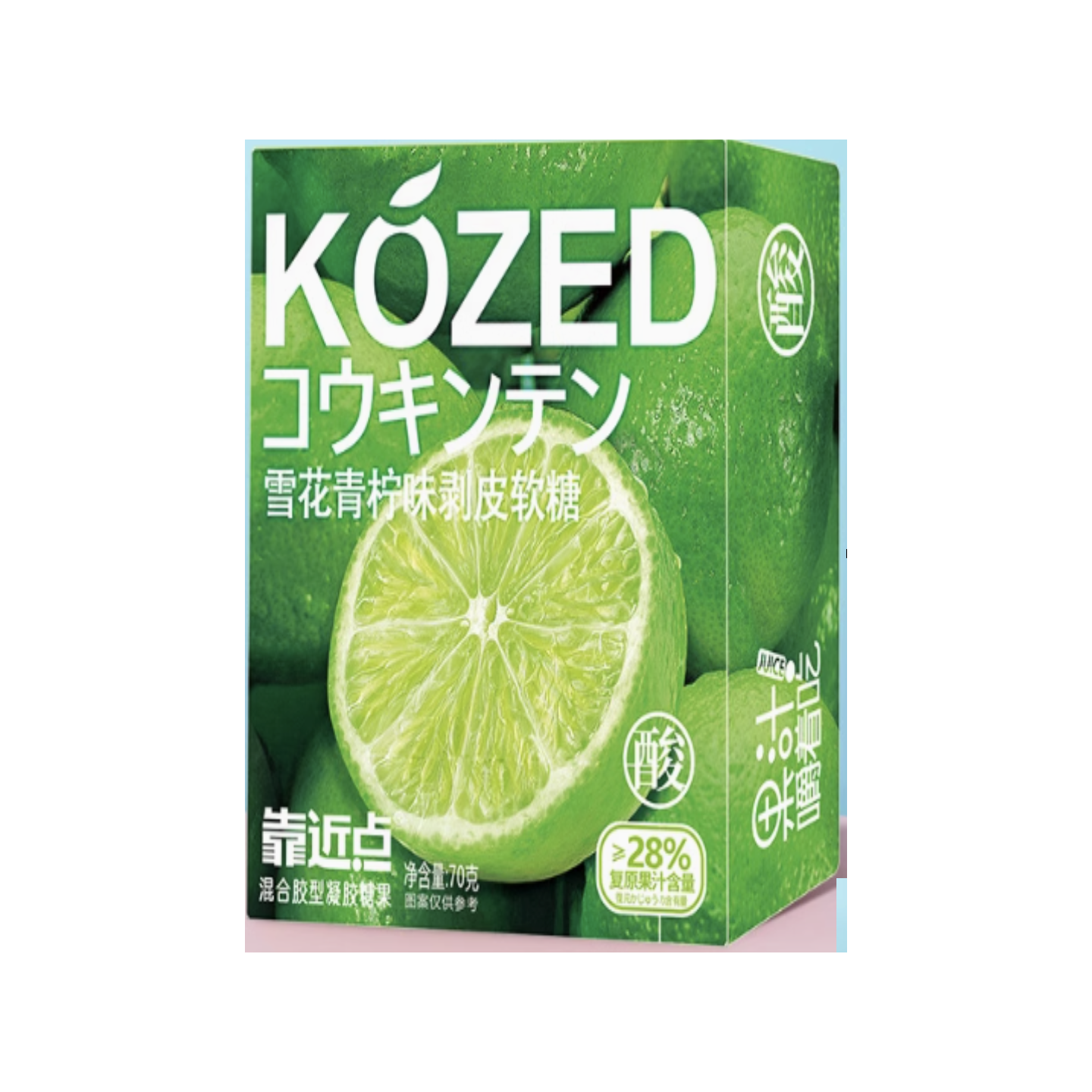 Kozed Peelable Gummy Candy 1pk